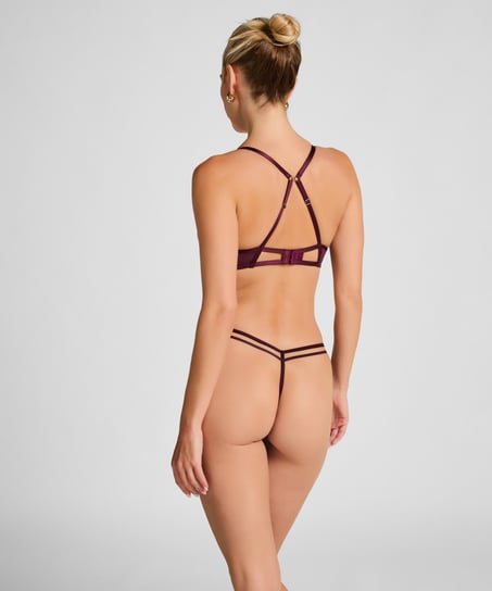 Soutien-gorge &agrave; armatures non-pr&eacute;form&eacute; Cinnamon, Rouge