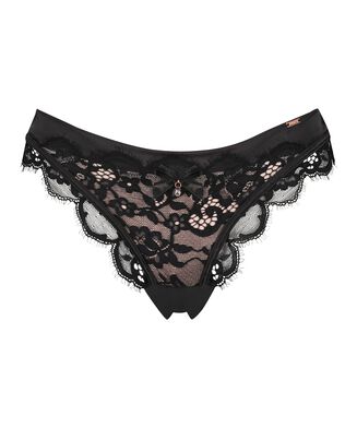 Slip br&eacute;silien Heather, Noir