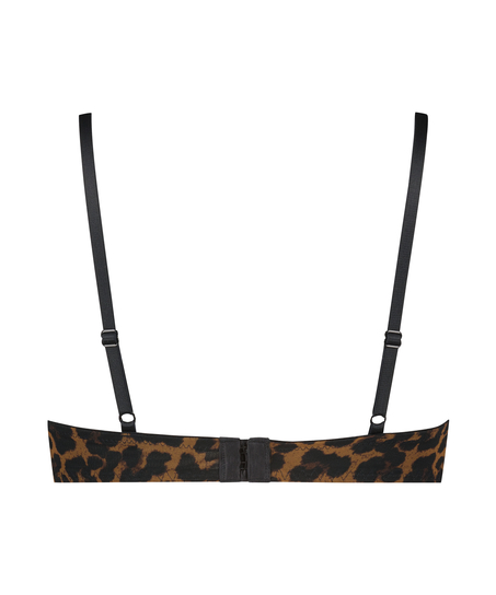 Soutien-gorge à armatures préformé push-up Bliss, Noir