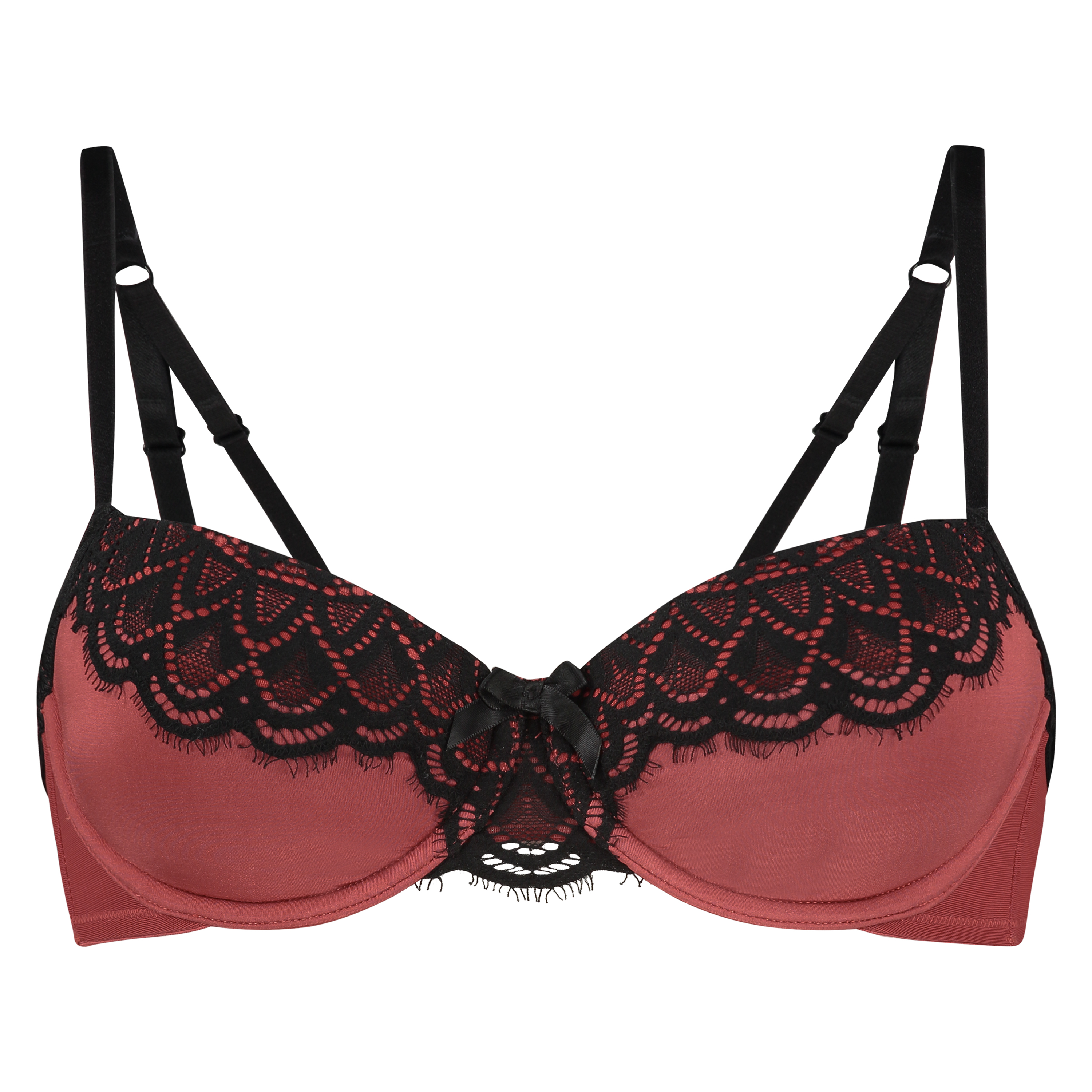 Soutien-gorge à armatures préformé Lina, Rouge, main