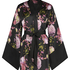 Kimono Satin, Noir