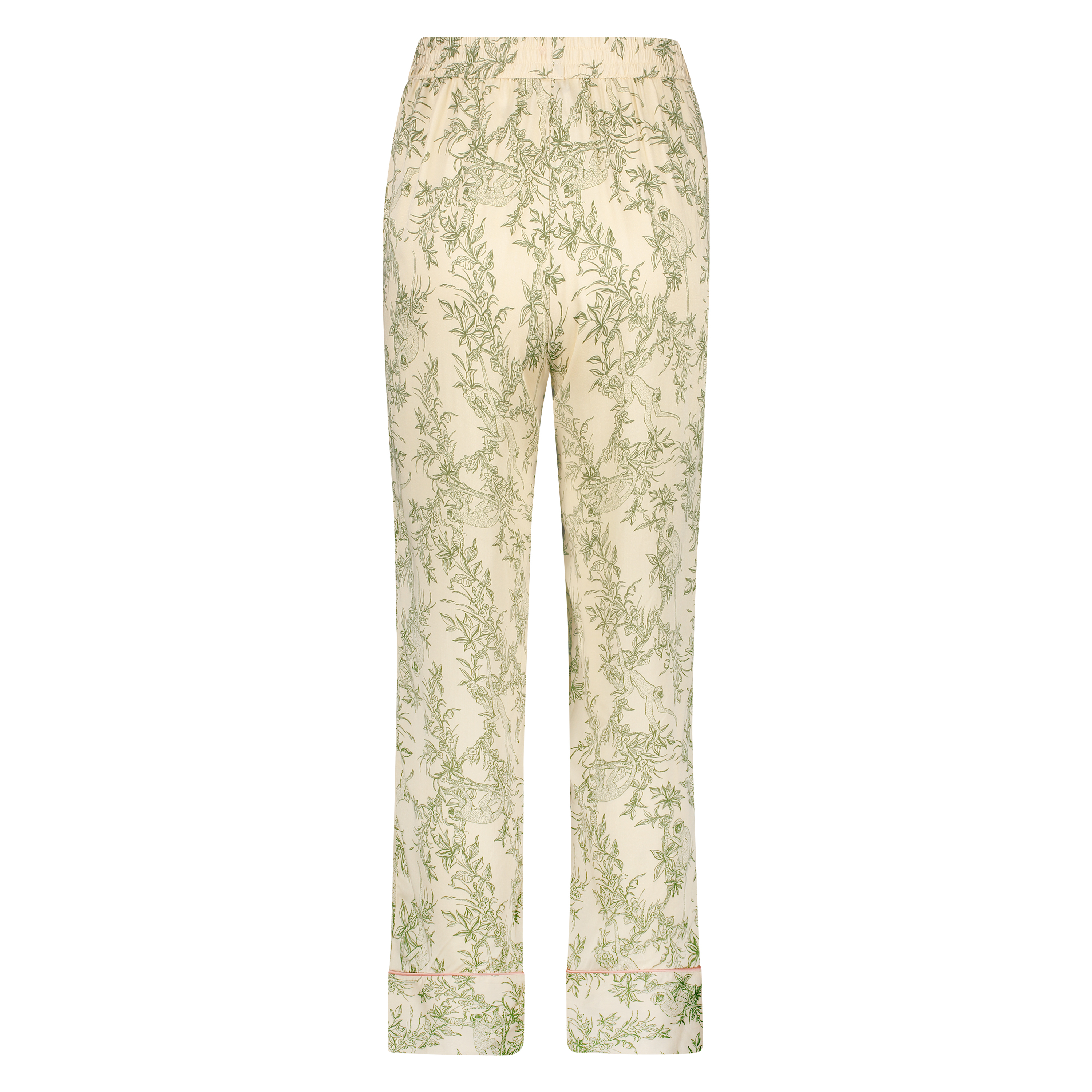 Pantalon de pyjama tissé, Beige, main