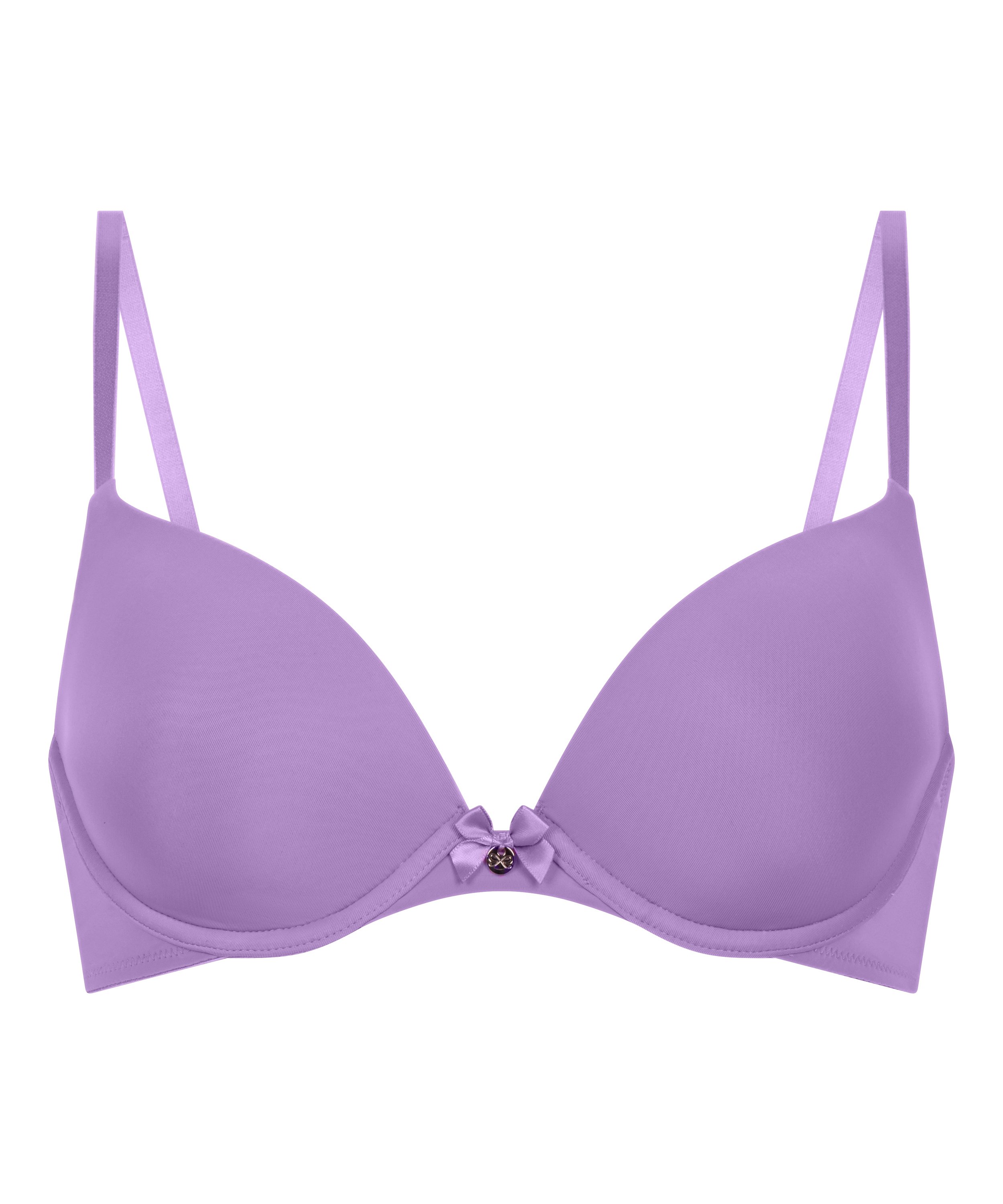 Soutien-gorge à armatures préformé Plunge, Violet, main