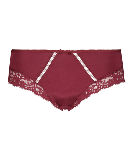 Slip brésilien Yvenne Curvy, Rouge