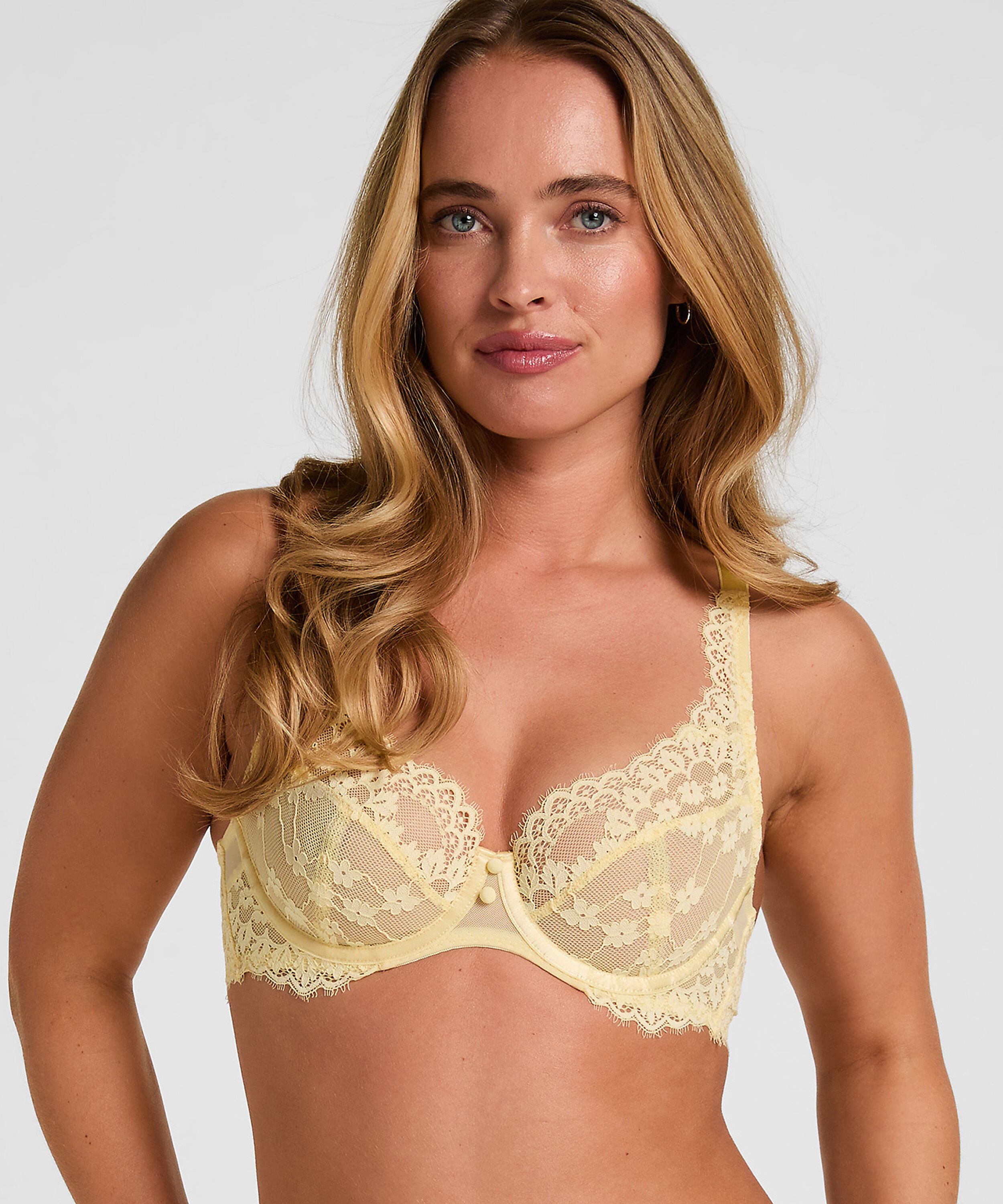 Soutien-gorge à armatures non-préformé Daisy, Jaune Soutien-gorge à armatures non-préformé Daisy, Jaune