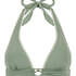 Haut de bikini triangle Joburg, Vert