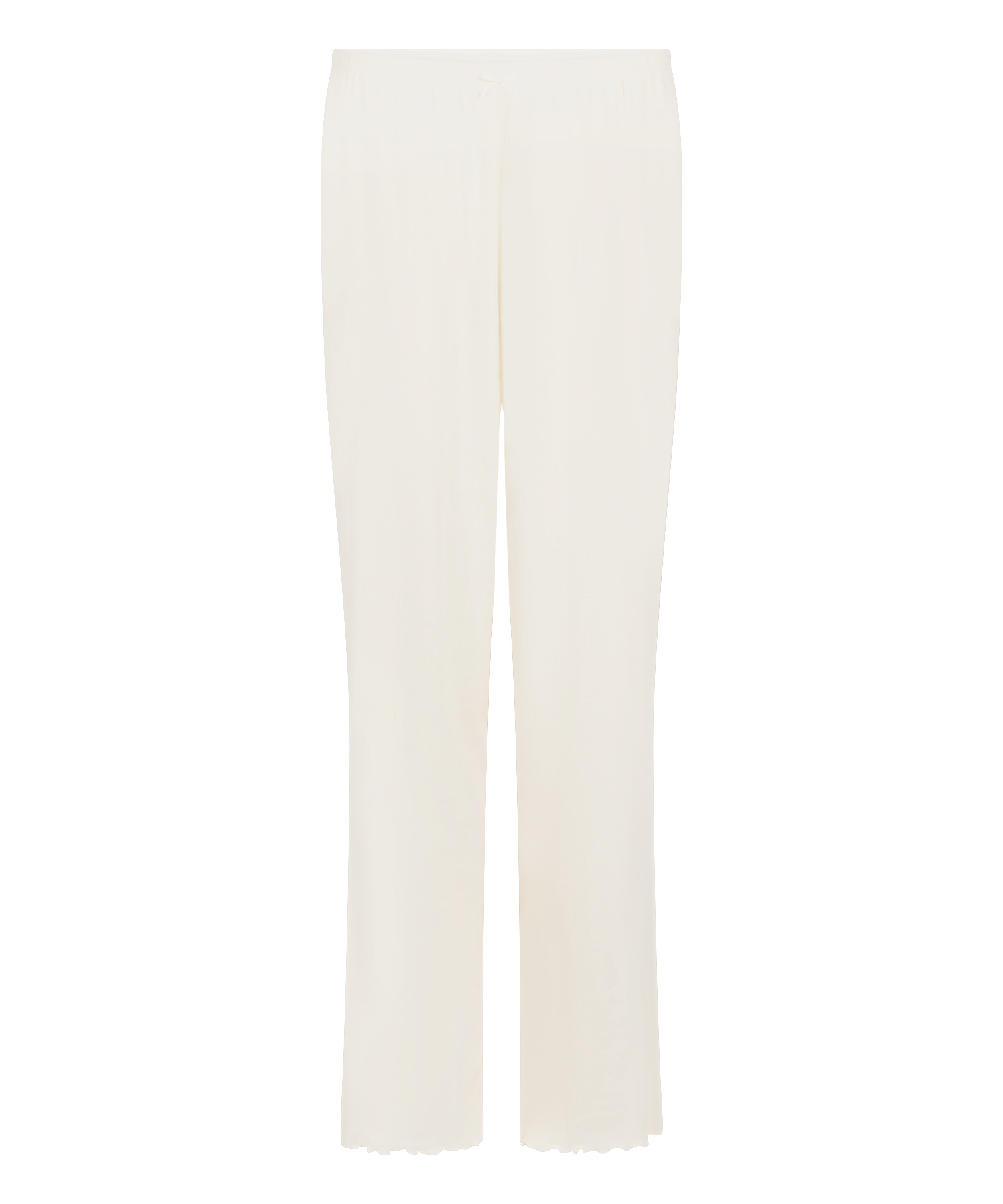 Pyjama Pant Loose Pointelle, Blanc, main