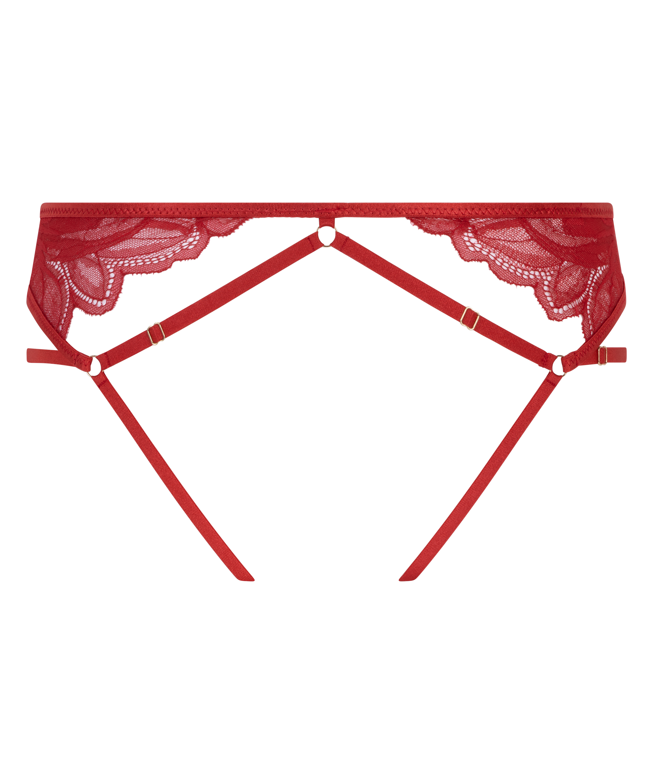 Slip brésilien Billie, Rouge, main