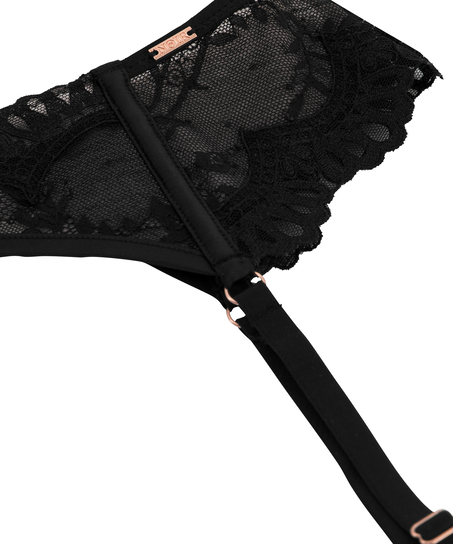 Porte-jarretelles Helena, Noir