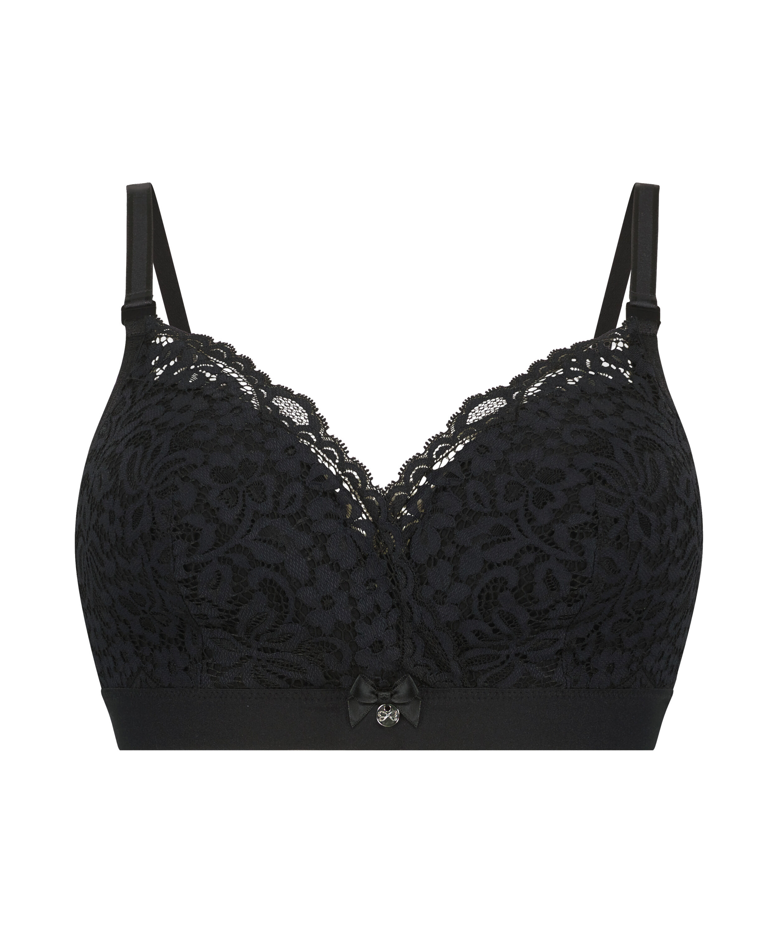 Soutien-gorge d&rsquo;allaitement pr&eacute;form&eacute; Rose, Noir