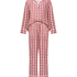 Pyjama en sergé, Rouge