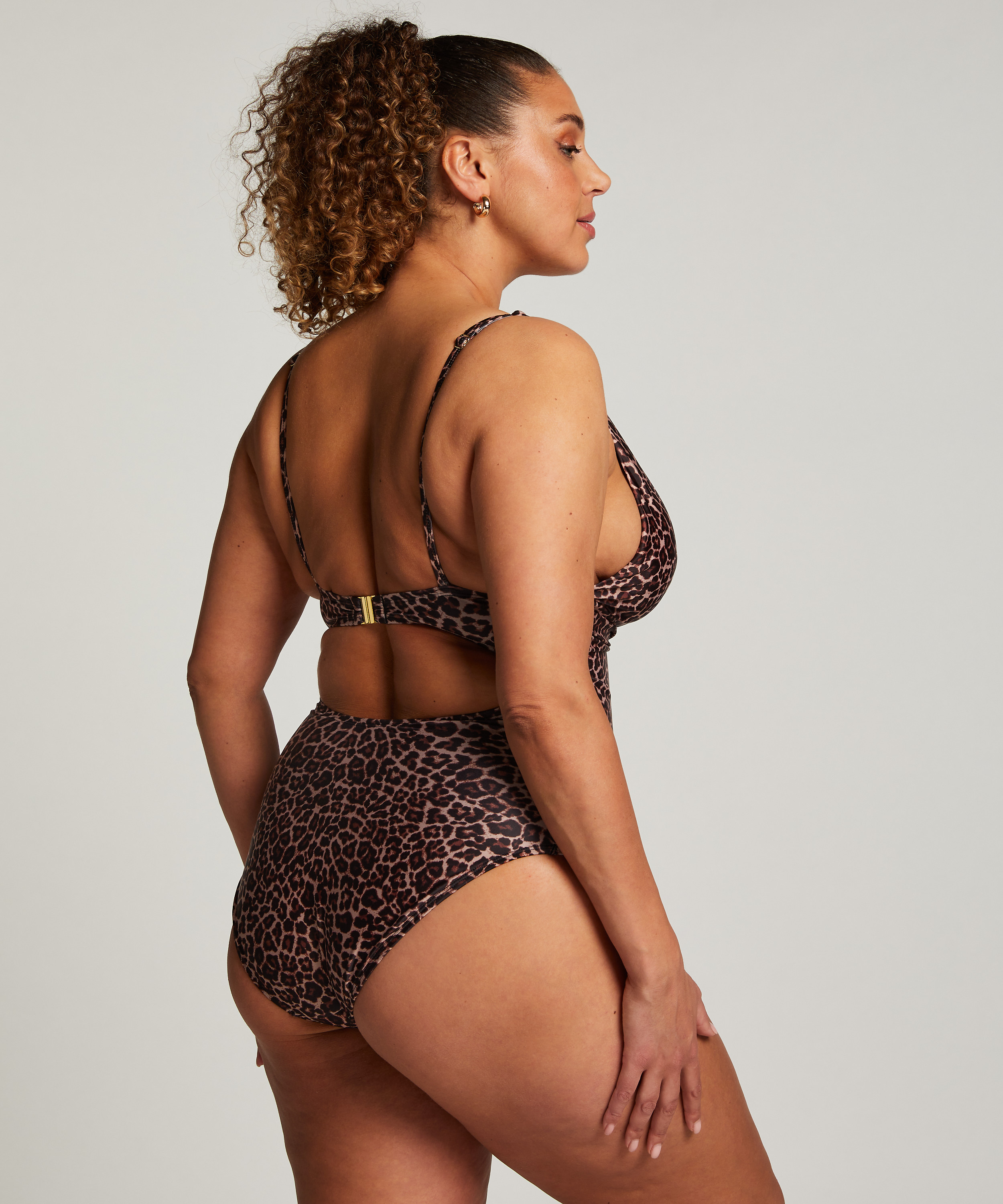Maillot de bain Shaping Luxe, marron, main