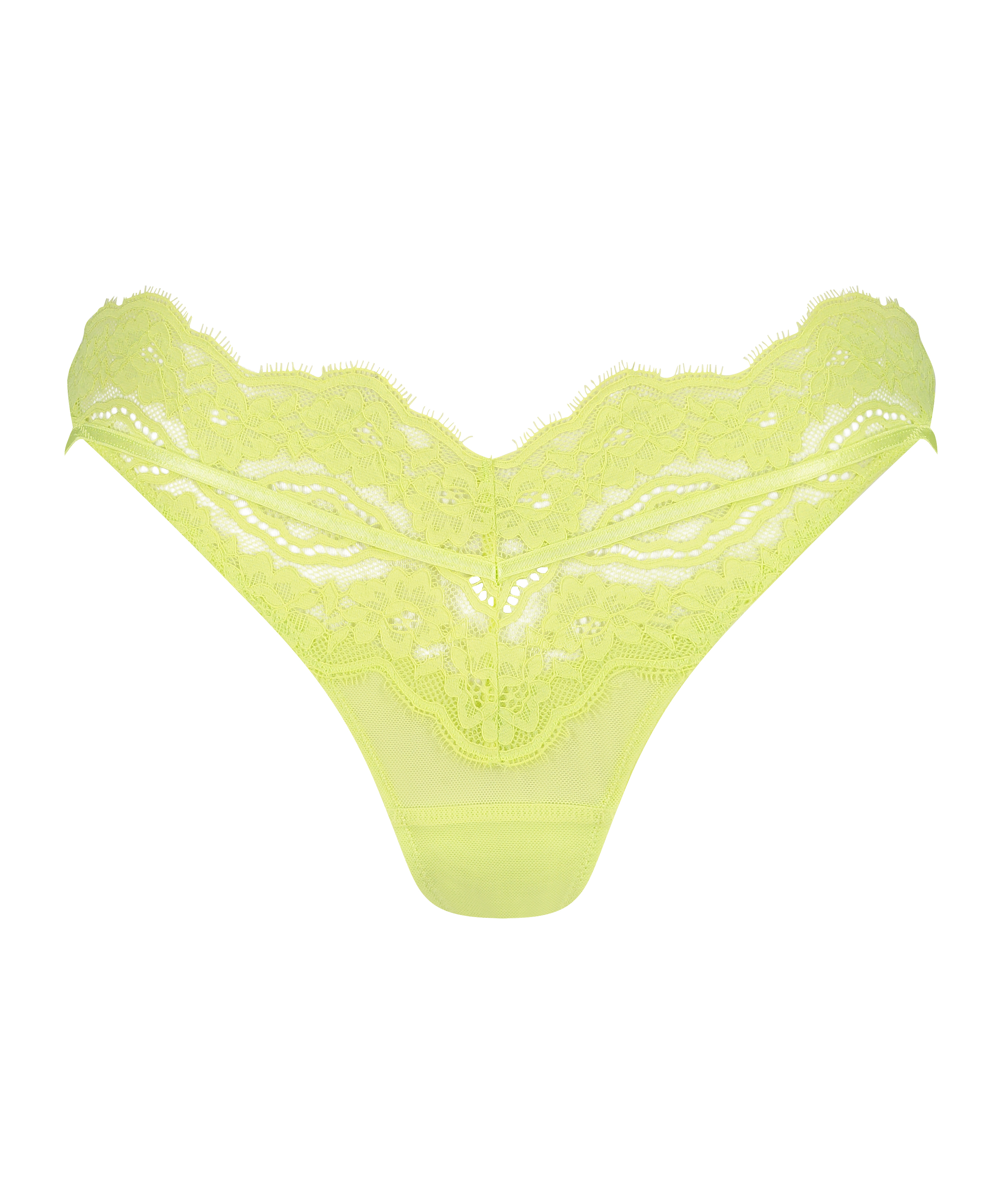 Tanga taille haute Blaise, Vert, main
