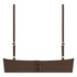 Triangle Brassière Smooth, Marron