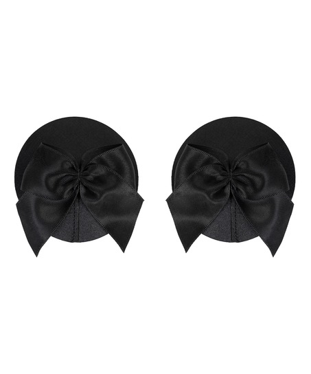 Cache-tétons Auto-adhésifs Réutilisables En Silicone - Formes Cœur / Pétales / Carré - Décor Métallique Pailleté - Pour Robes Dos Nu, Maillots De Bain