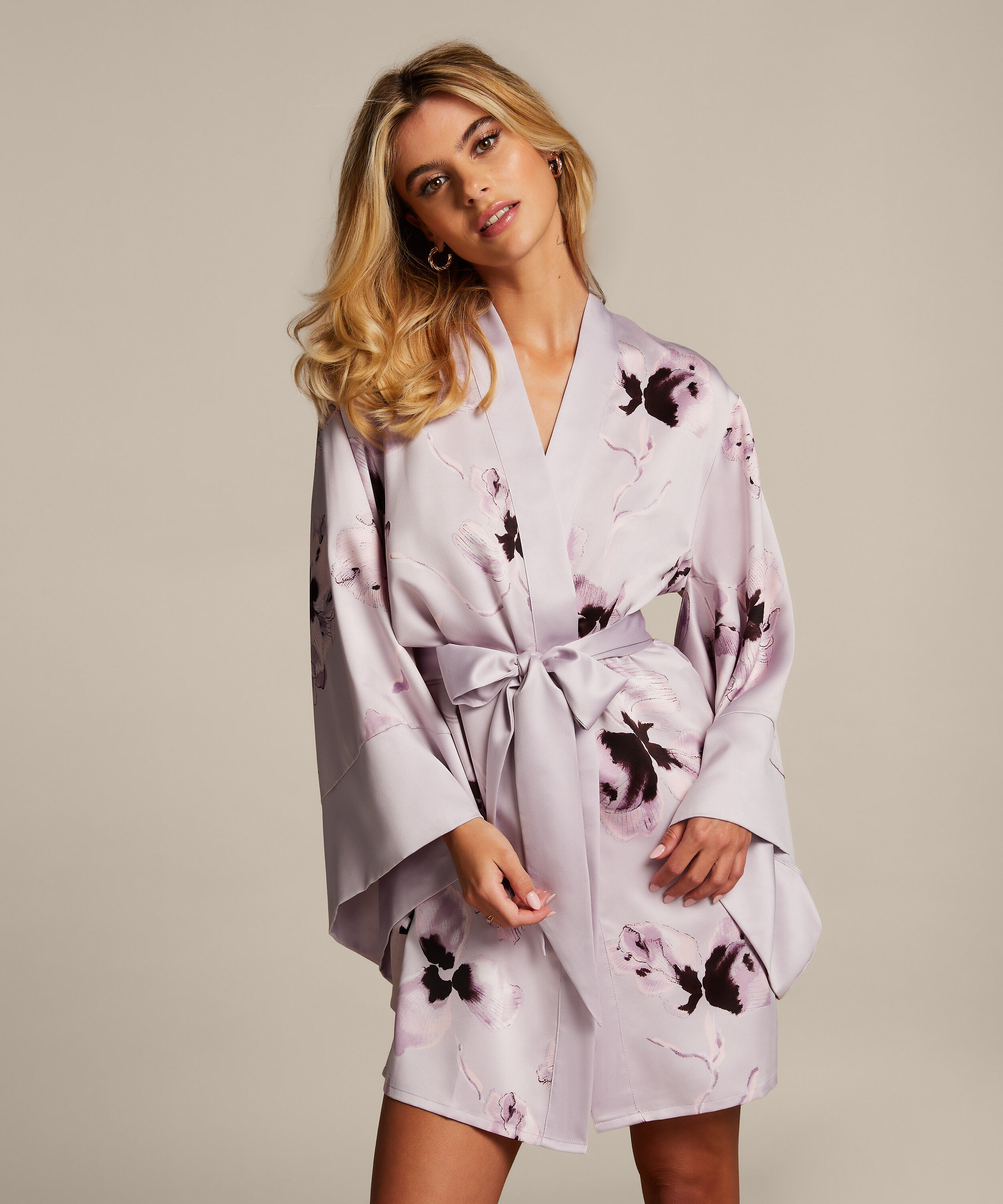 Kimono Satin, Violet