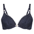 Soutien-gorge à armatures préformé push-up Maya, Bleu