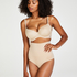 Slip raffermissant taille haute, Beige