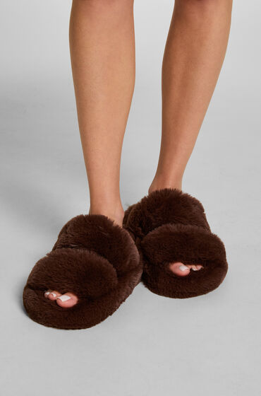 Hunkemöller Chaussons Hannah Marron