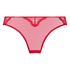 Slip brésilien Amy Heart, Rouge