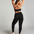 HKMX Legging croisé à taille haute, Noir