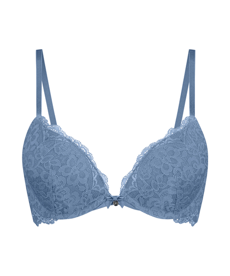 Soutien-gorge &agrave; armatures pr&eacute;form&eacute; push-up Marine, Bleu