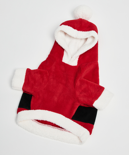 Onesie chiens en polaire, Rouge