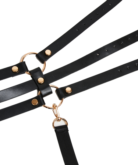 Jarretelle privée, Noir