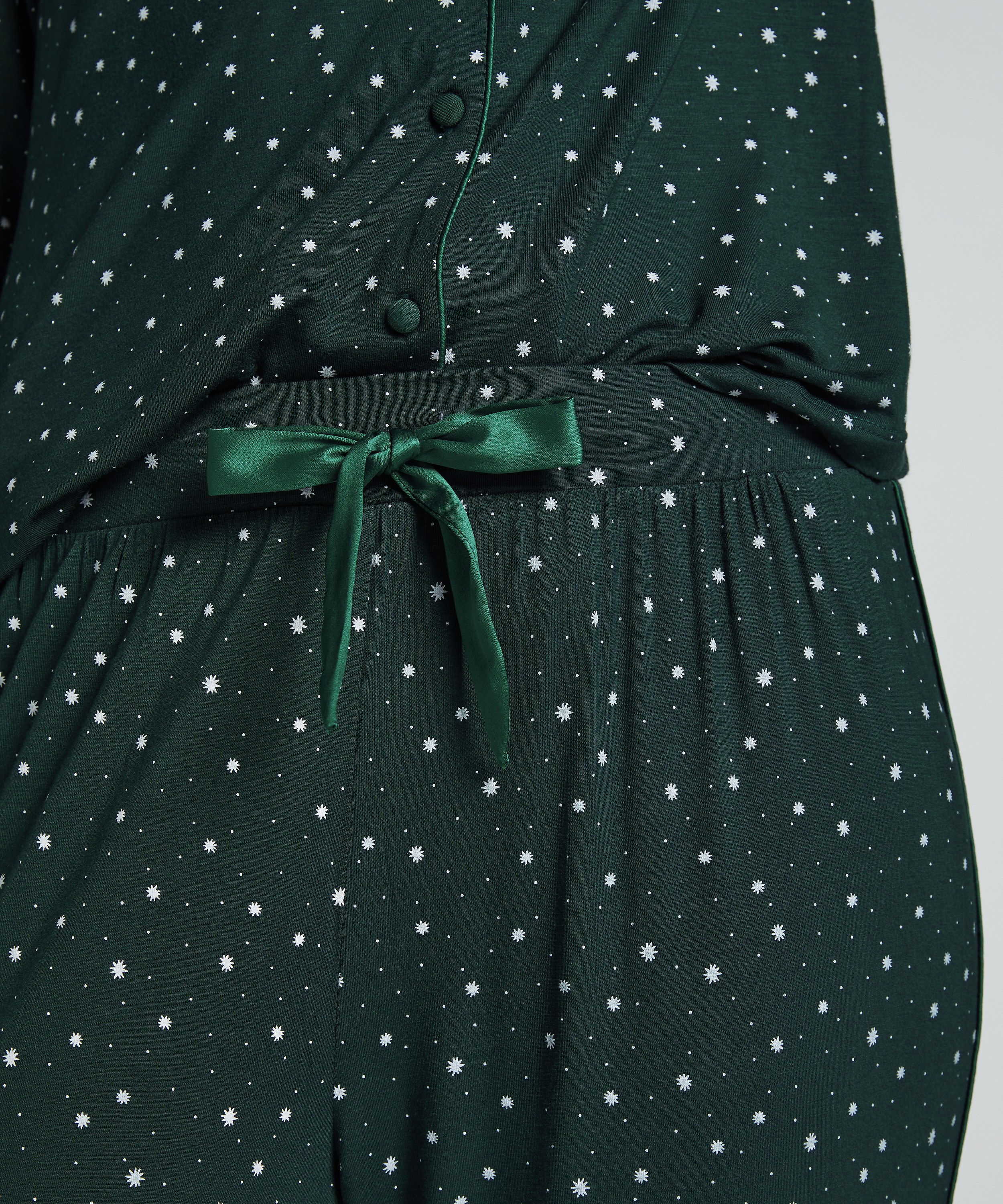 Pantalon de pyjama Jersey, Vert, main