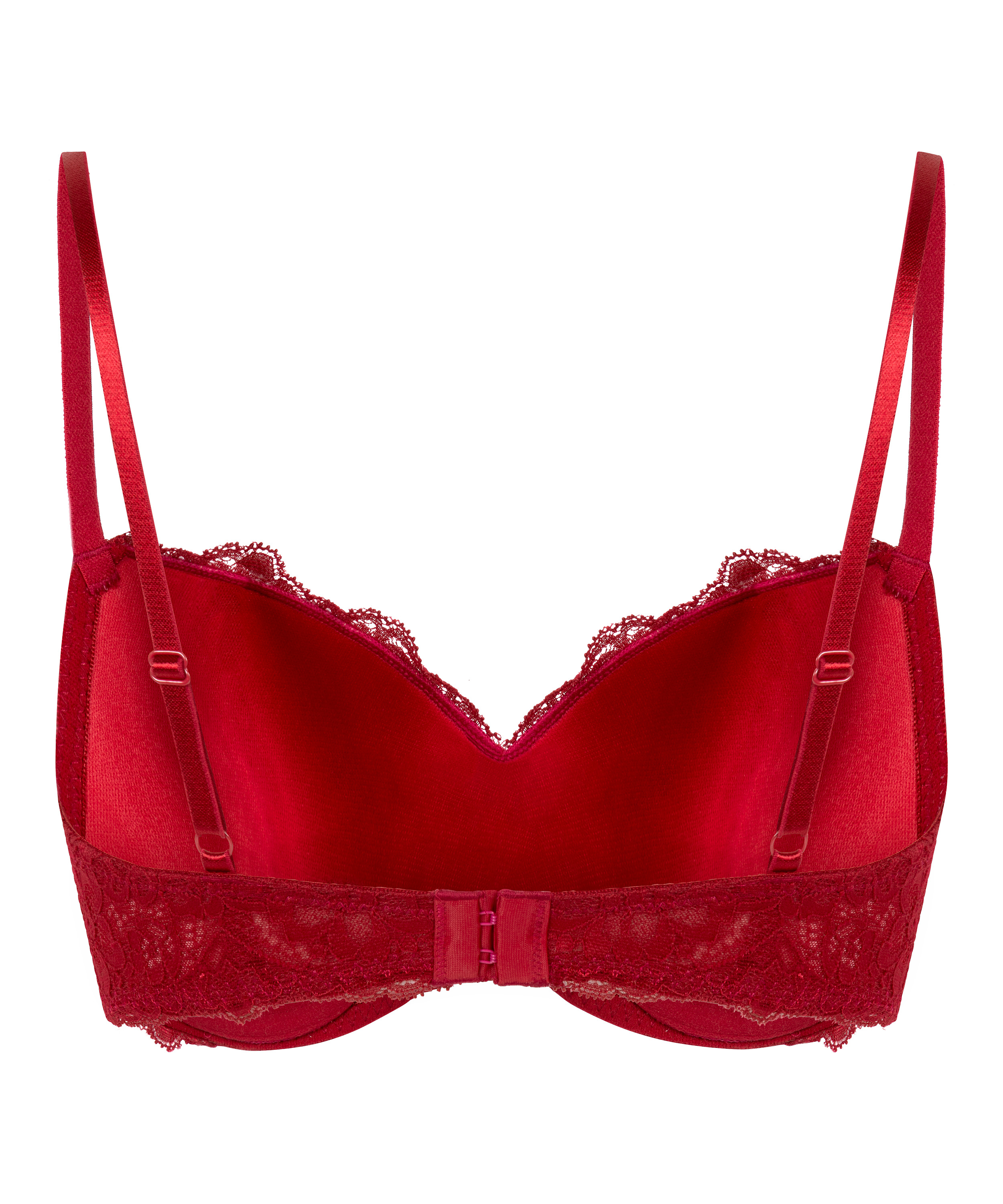 Soutien-gorge à armatures préformé Marine, Rouge, main