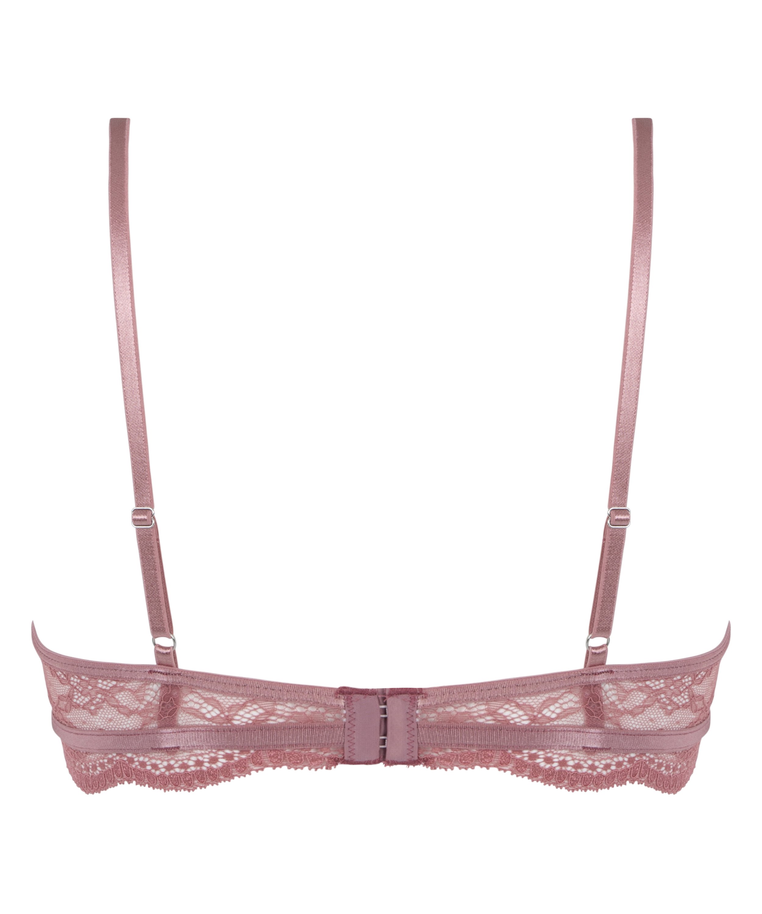 Soutien-gorge non-rembourr&eacute; &agrave; armatures Isabelle, Rose, main