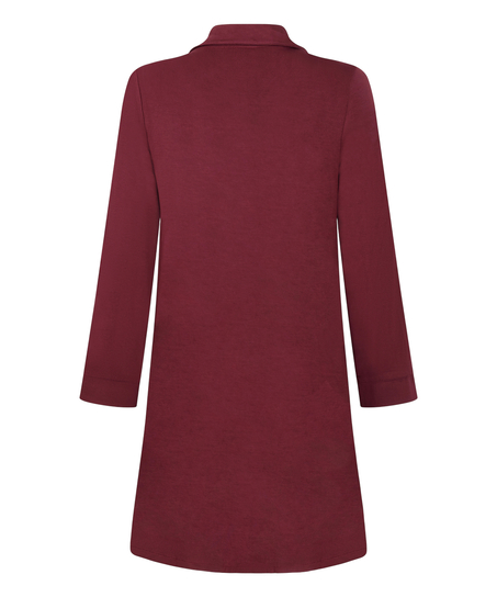 Robe-chemise à manches longues en jersey Essential, Violet