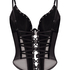Bustier Pina, Noir