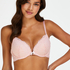Soutien-gorge push-up à armatures rembourré Rose, Rose
