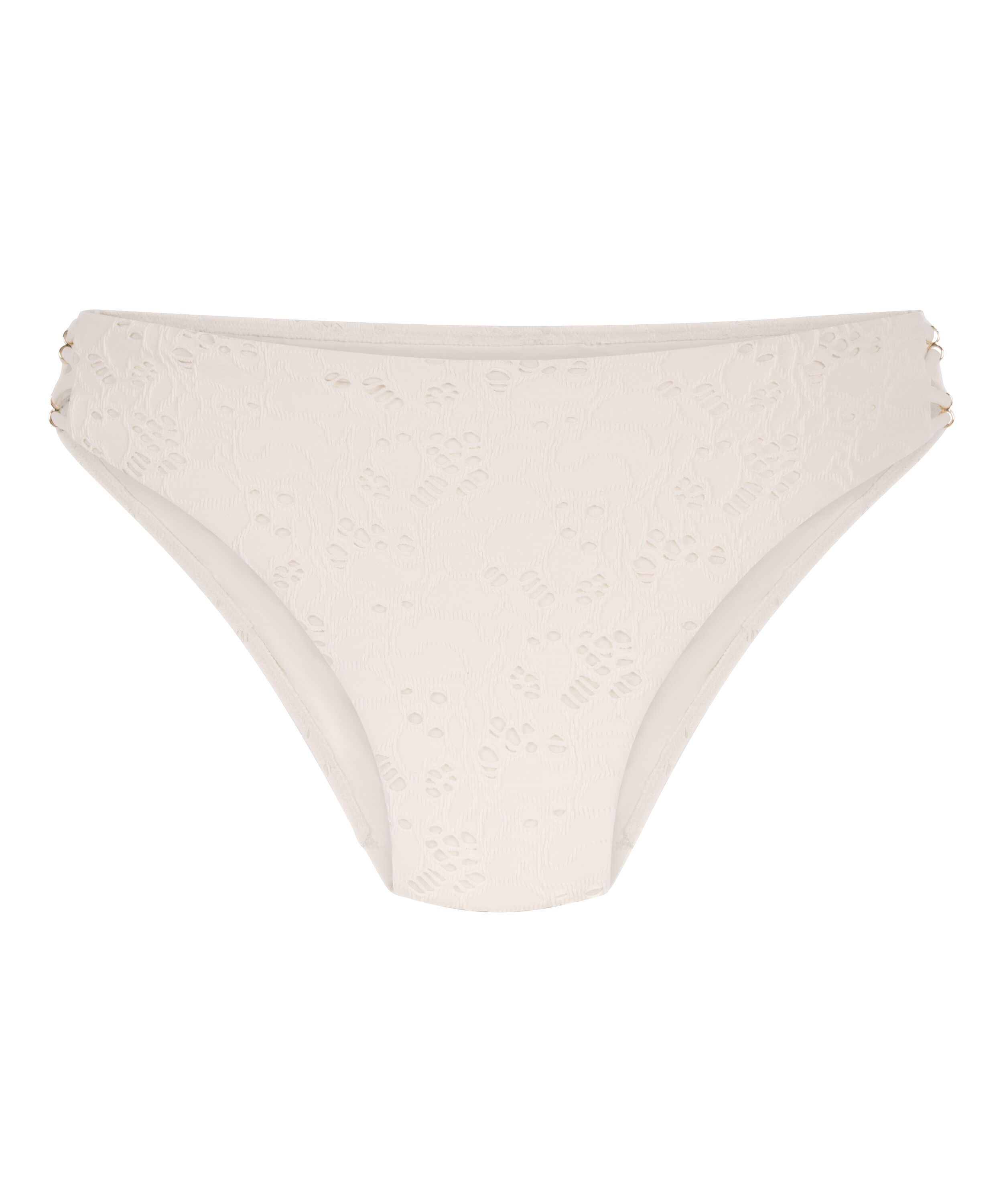 Bas de bikini Crochet, Blanc