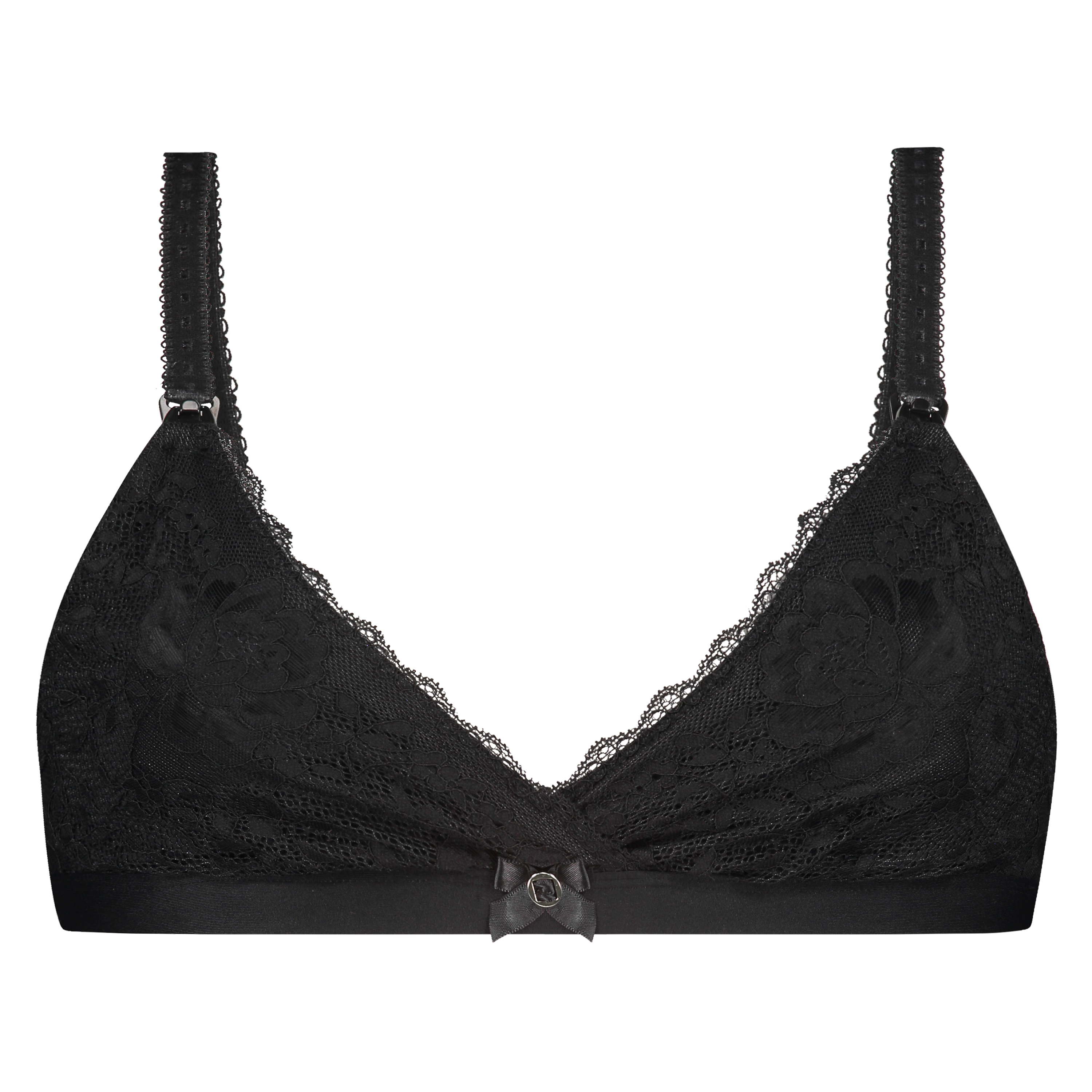 Soutien-gorge d’allaitement non-préformé Liz, Noir, main