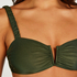 Haut de bikini bandeau Crete, Vert
