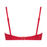 Haut de maillot de bain push-up rembourré à armatures Lola, Rouge