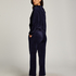 Pantalon de pyjama velours, Bleu