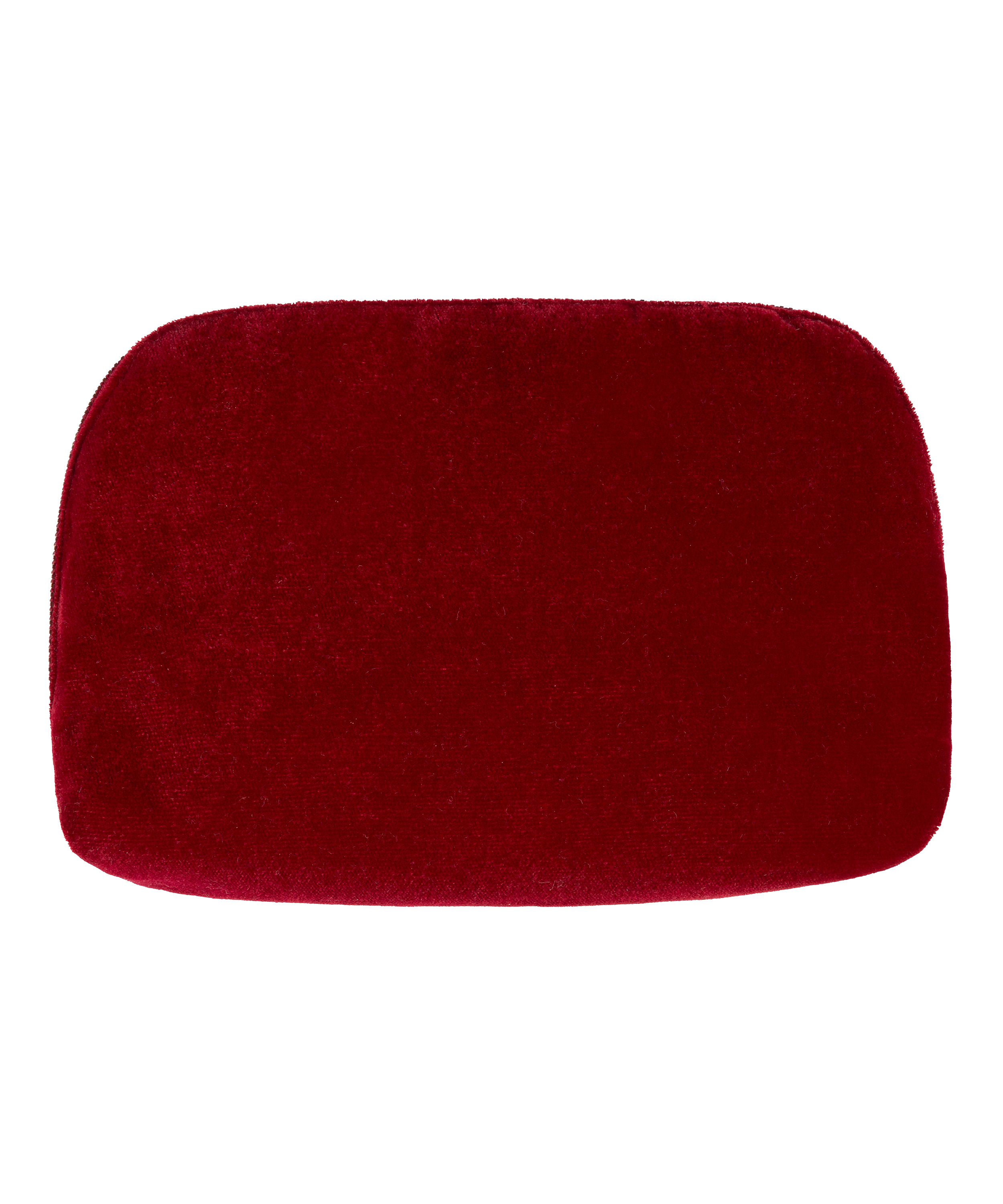 Trousse de maquillage à nœuds, Rouge, main