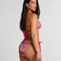 Haut de bikini triangle Cali, Rose