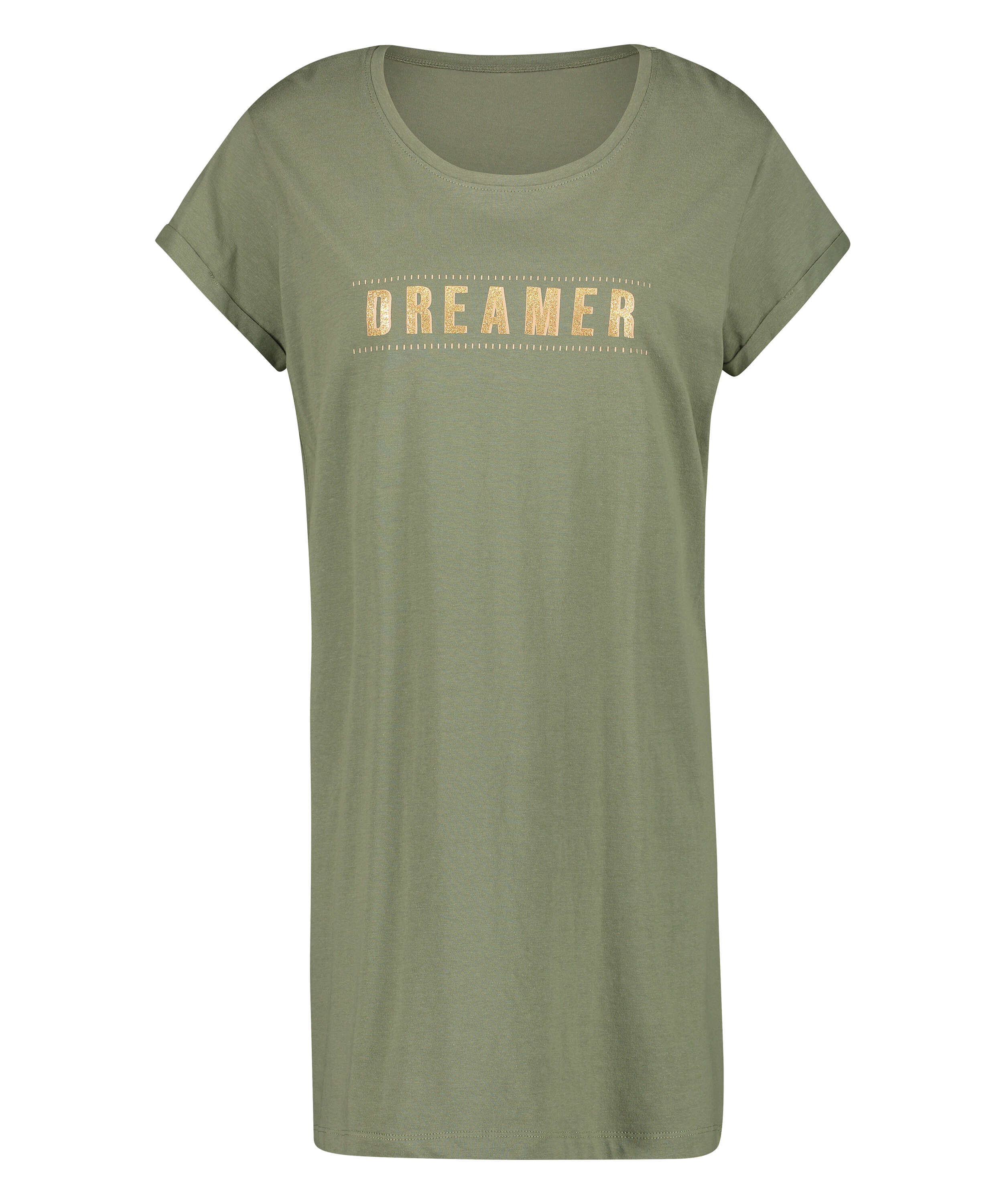 Chemise de nuit Dreamer, Vert, main
