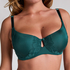 Soutien-gorge à armatures préformé Lana, Vert