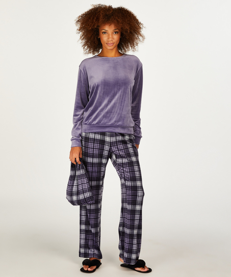 Pyjama avec sac, Bleu