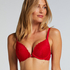 Soutien-gorge à armatures préformé push-up Maya, Rouge