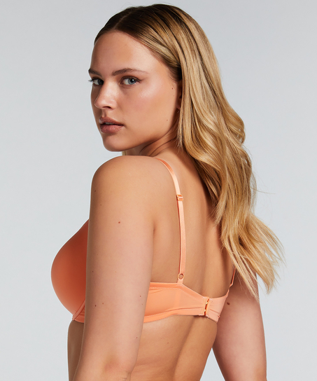 Soutien-gorge à armatures préformé Plunge, Orange