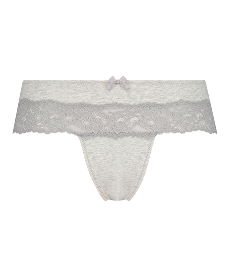 Boxer string Coton, Gris