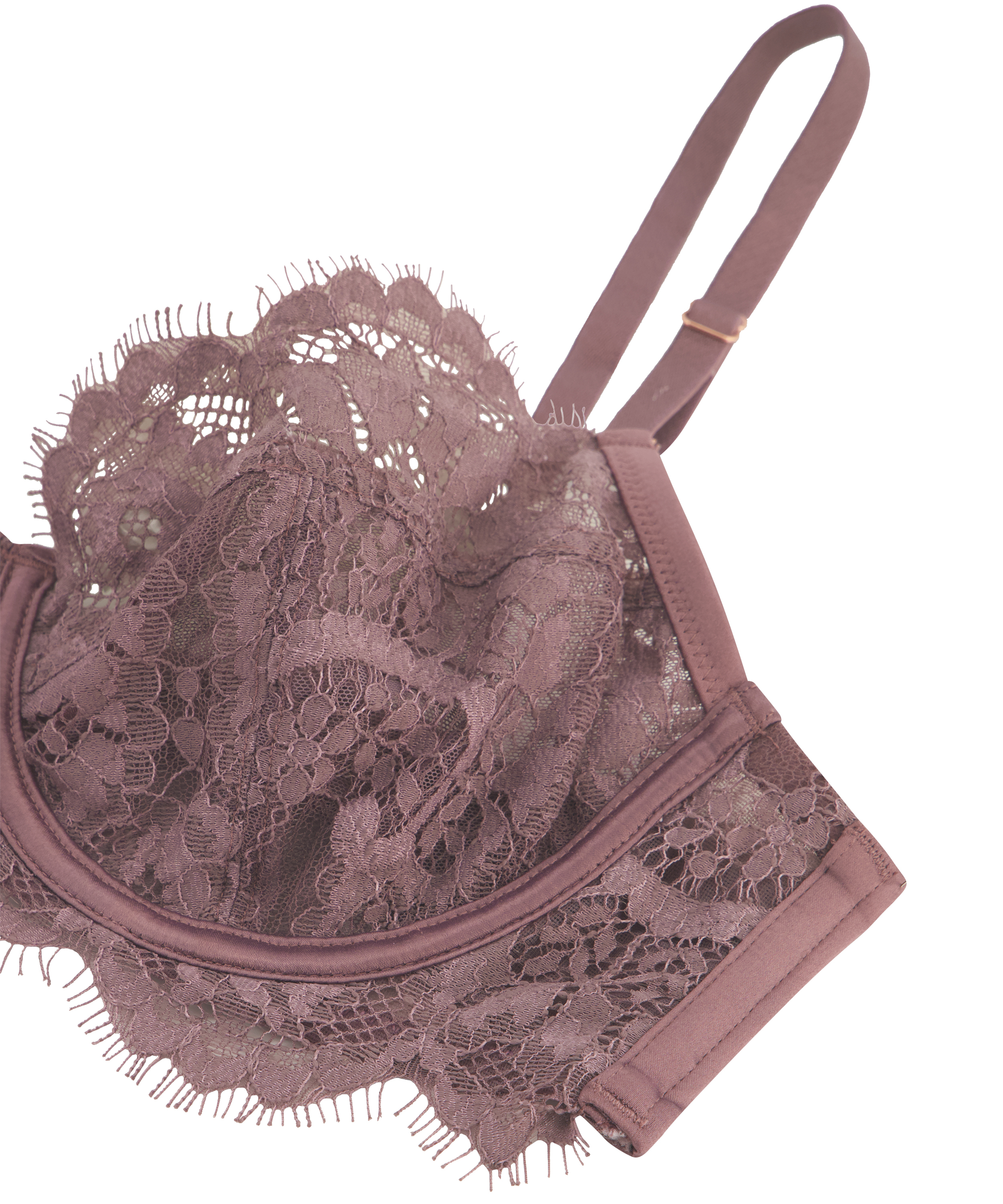 Soutien-gorge à armatures non-préformé Hannako, Violet, main