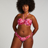 Slip de Bikini Rio Floral, Rose