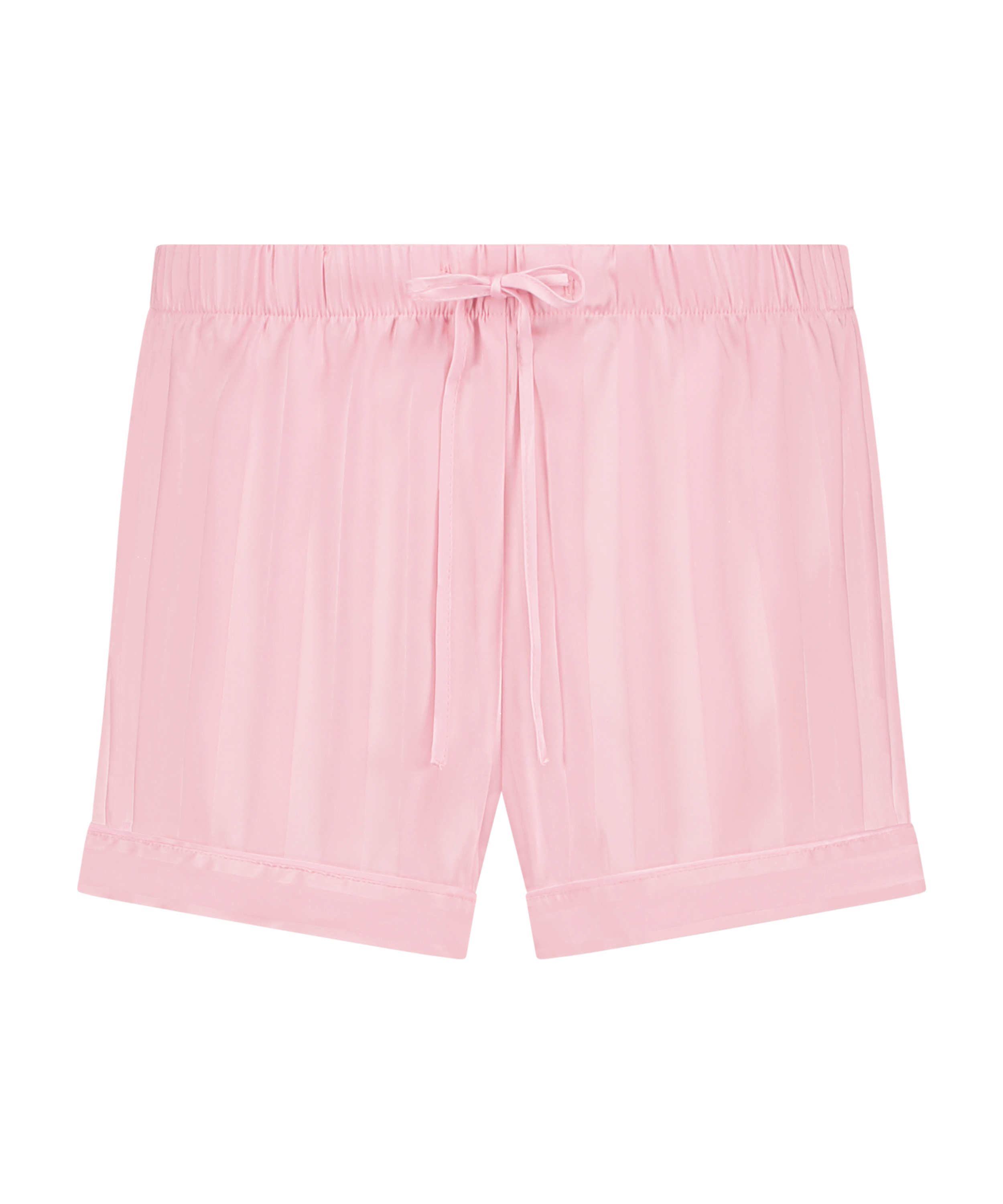 Short de pyjama Satin, Rose, main